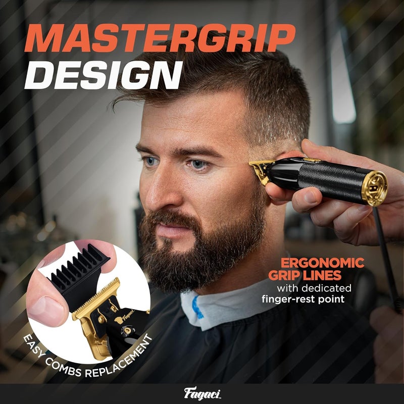 Fagaci Men's Hair Trimmer - Turbo Power with Precise Cutting, Adjusted Zero Gap Blades for Clean and Fine Cuts - Image 5